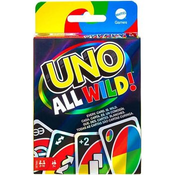 Mattel Card Game Uno All Wild