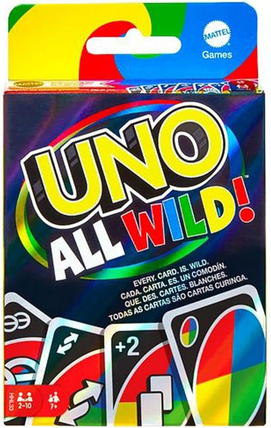 Mattel Card Game Uno All Wild