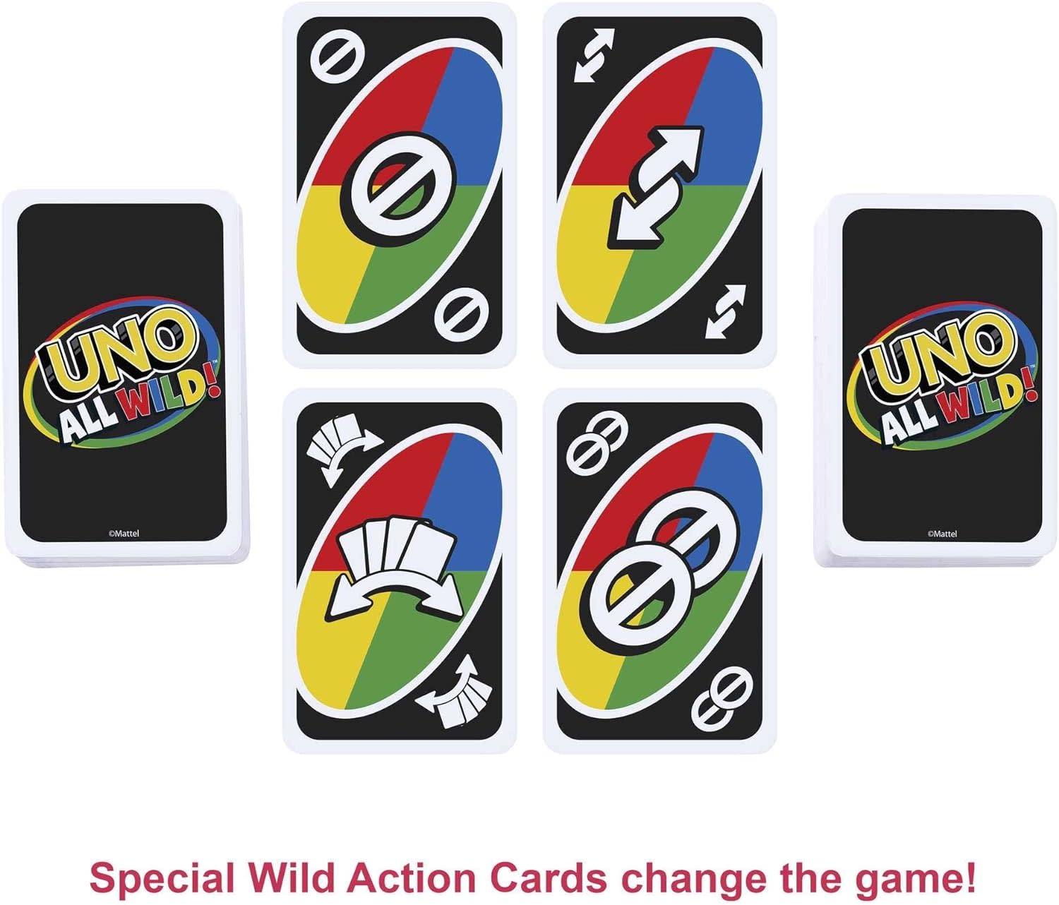 Mattel Card Game Uno All Wild