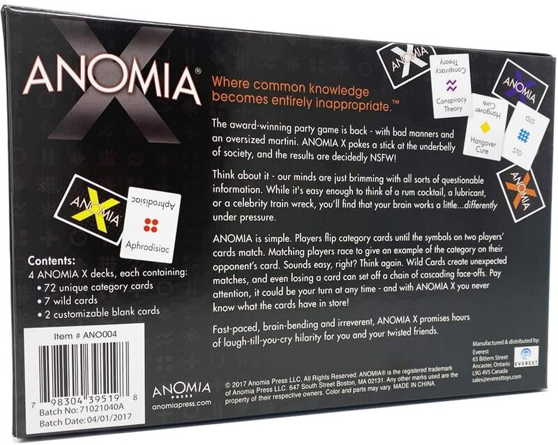 Anomia X Game
