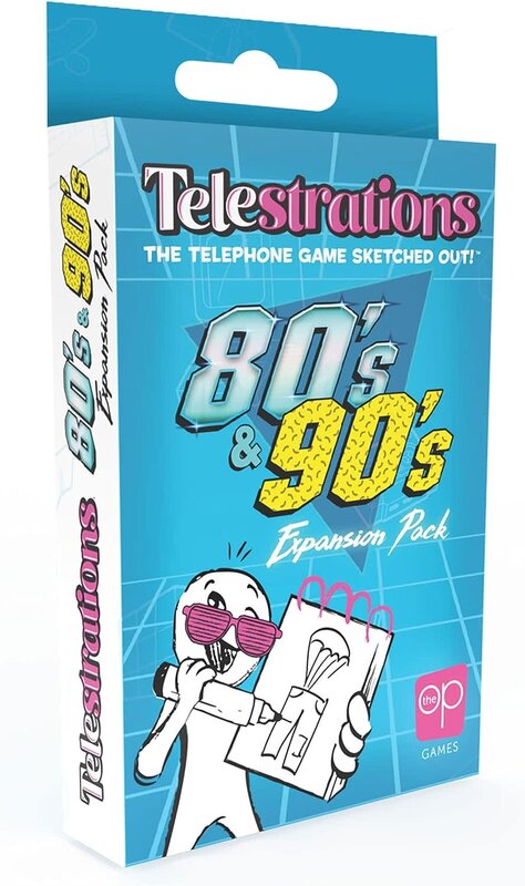 Telestrations Game Expansion 80's and 90's