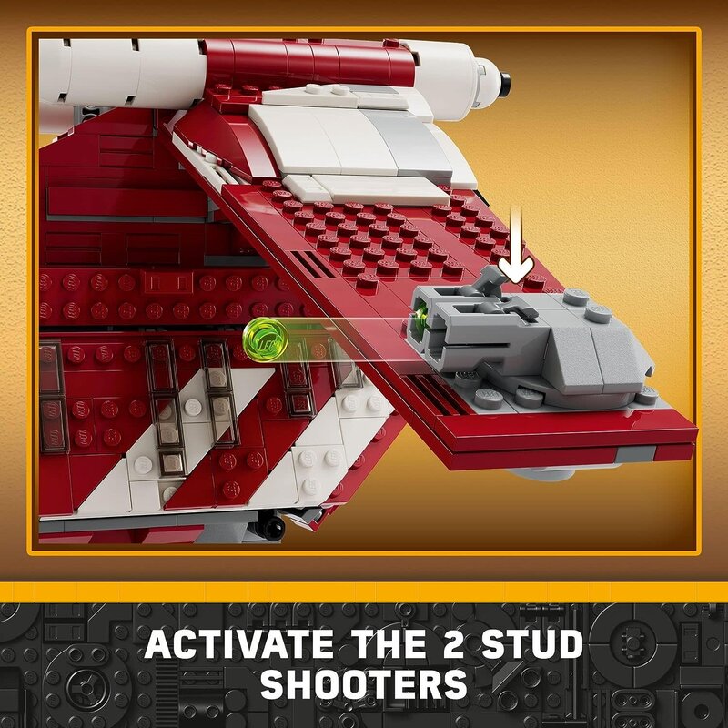 Light Kit for Lego Coruscant Guard Gunship, Lighting Set for Lego