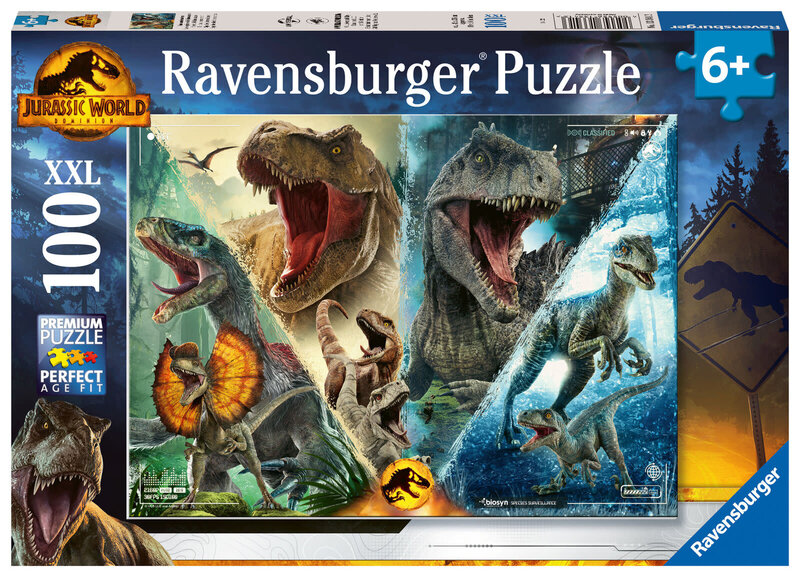 Ravensburger Ravensburger Puzzle 100pc Jurassic World Dominion