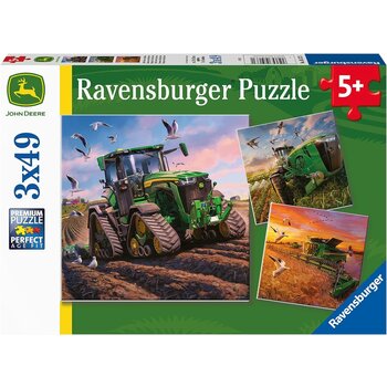 Ravensburger Ravensburger Puzzle 3x49pc Seasons of John Deere