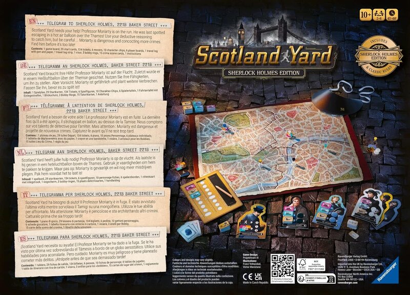 Ravensburger Ravensburger Game Scotland Yard Sherlock Holmes Edition