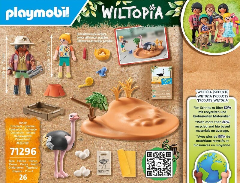 Playmobil Playmobil Wiltopia II Ostrich Keepers