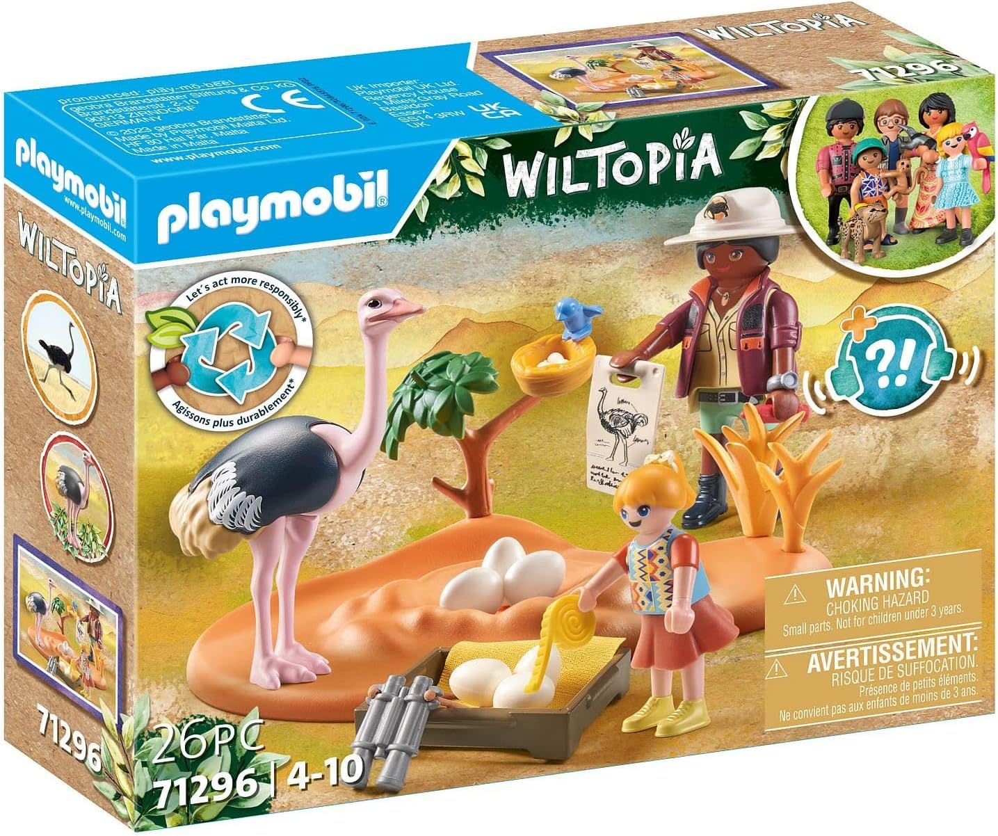 Playmobil Playmobil Wiltopia II Ostrich Keepers