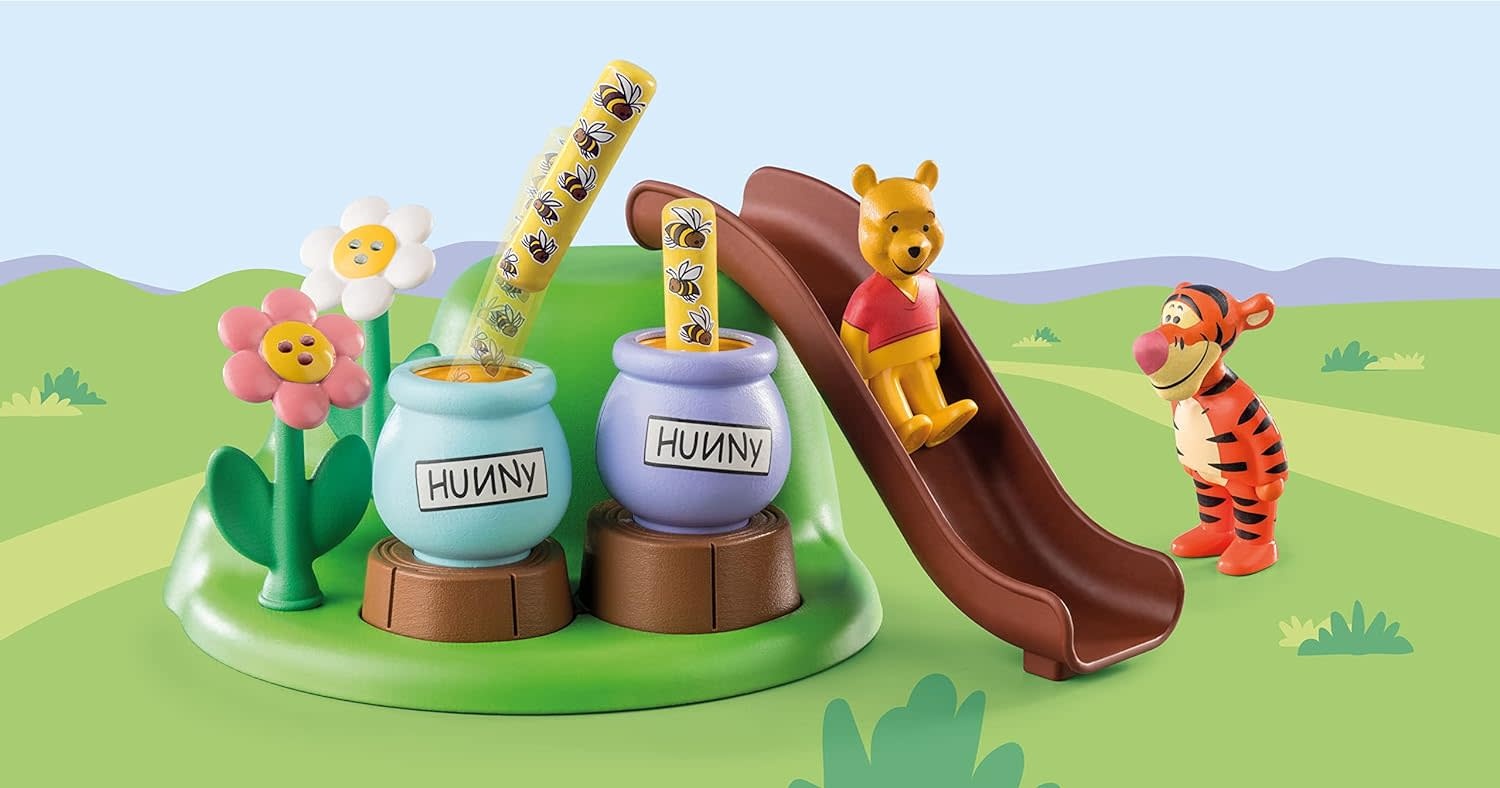 Playmobil Playmobil 123 Winnie`s & Tigger`s Bee Garden