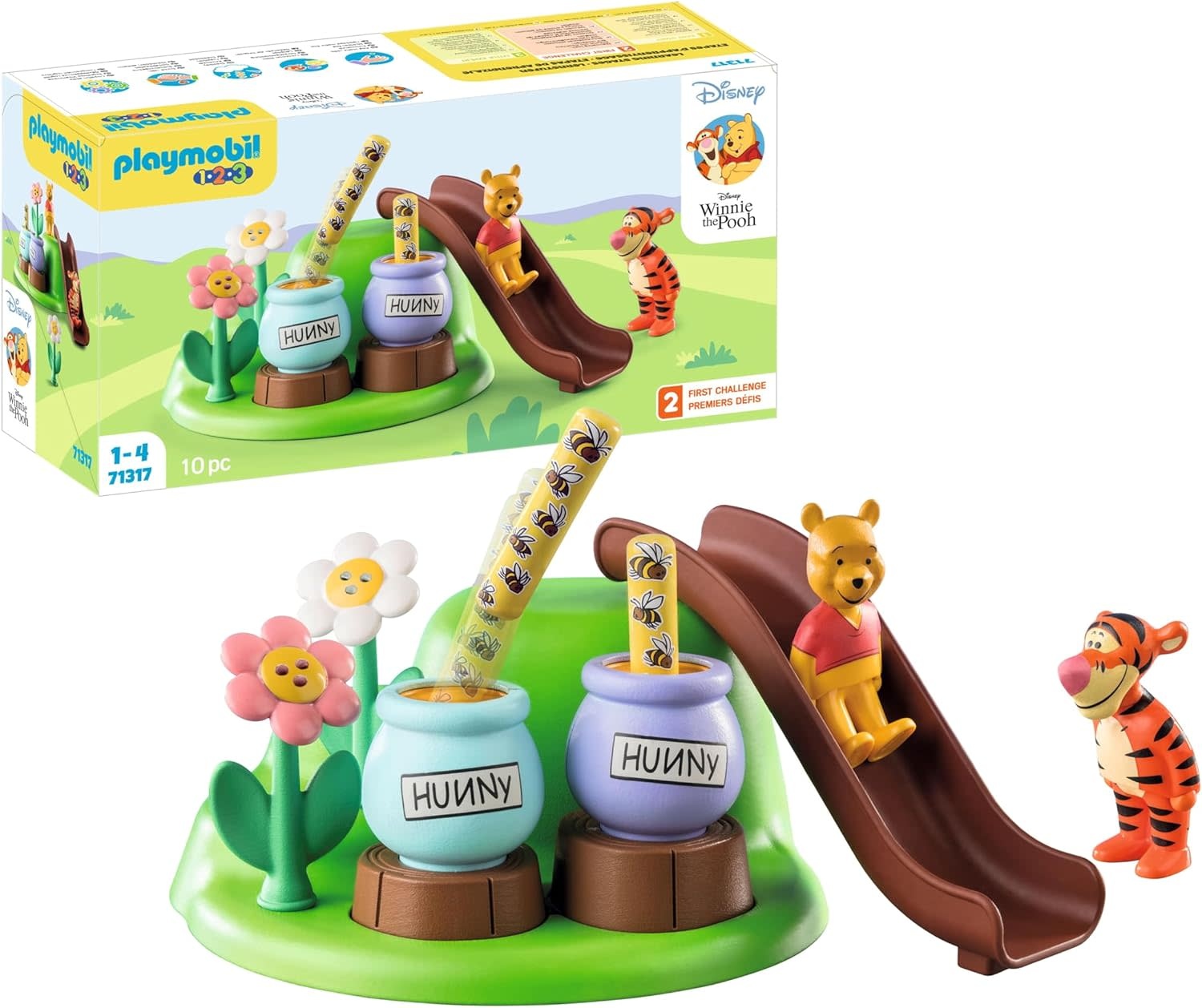 Playmobil Playmobil 123 Winnie`s & Tigger`s Bee Garden