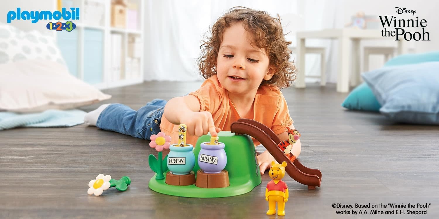 Playmobil Playmobil 123 Winnie`s & Tigger`s Bee Garden
