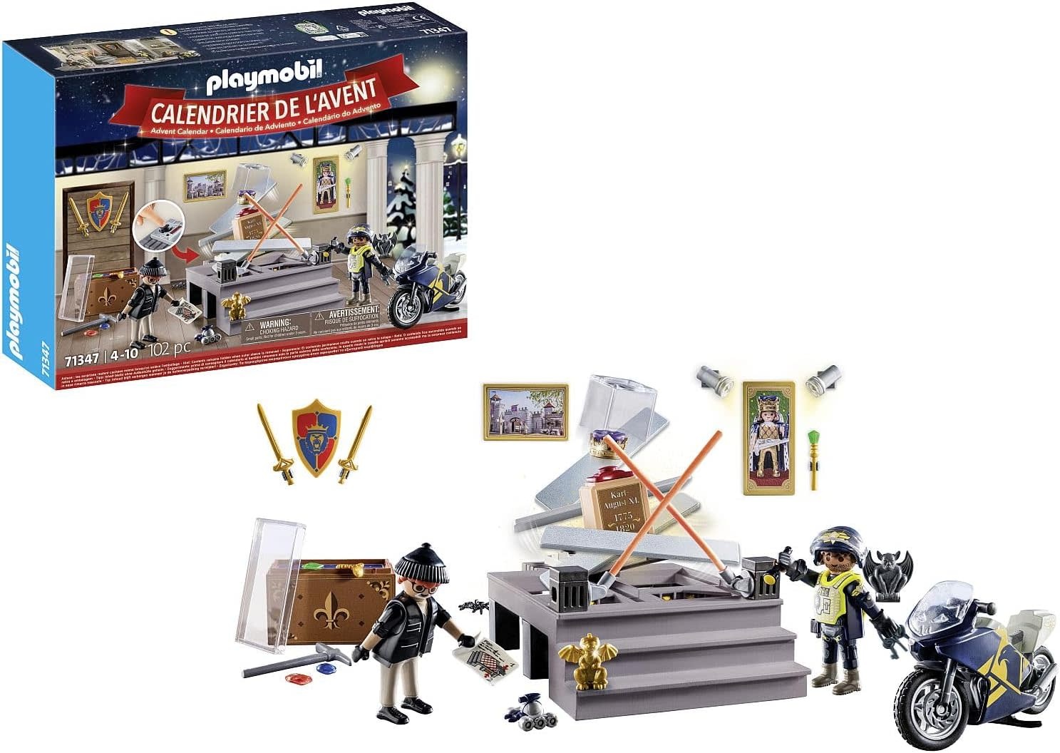 Playmobil Playmobil Advent Calendar Police Museum Theft