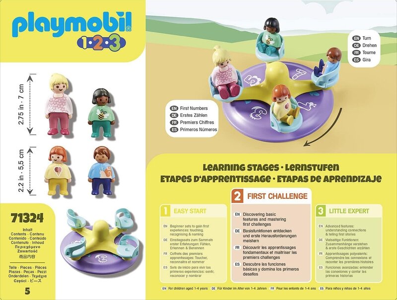 Playmobil Playmobil 123 Children`s Carousel