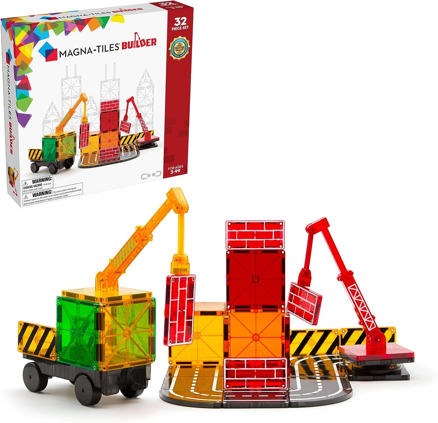 Magna-Tiles Magna-Tiles Builder Set 32 Piece Set