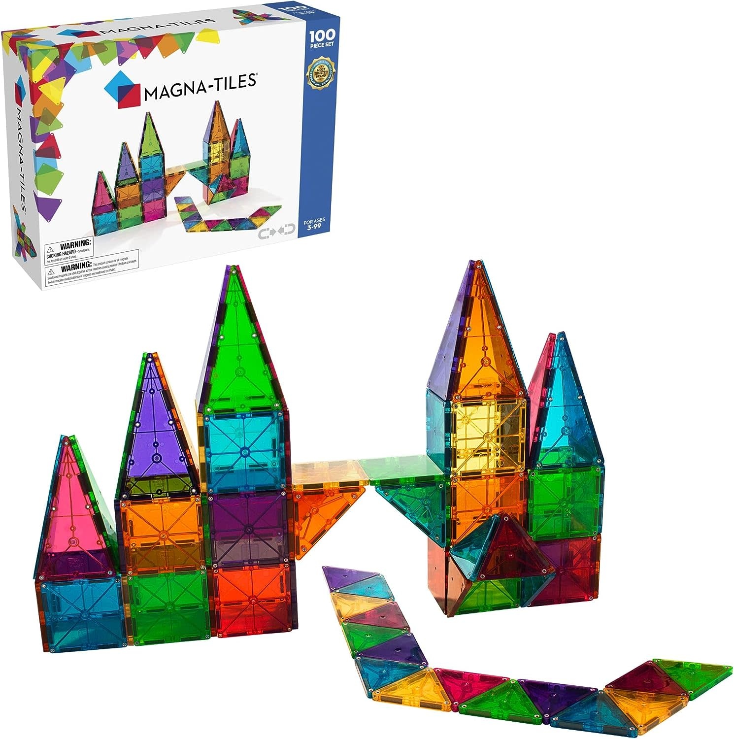 Magna-Tiles Magna-Tiles Classic 100 Piece Set