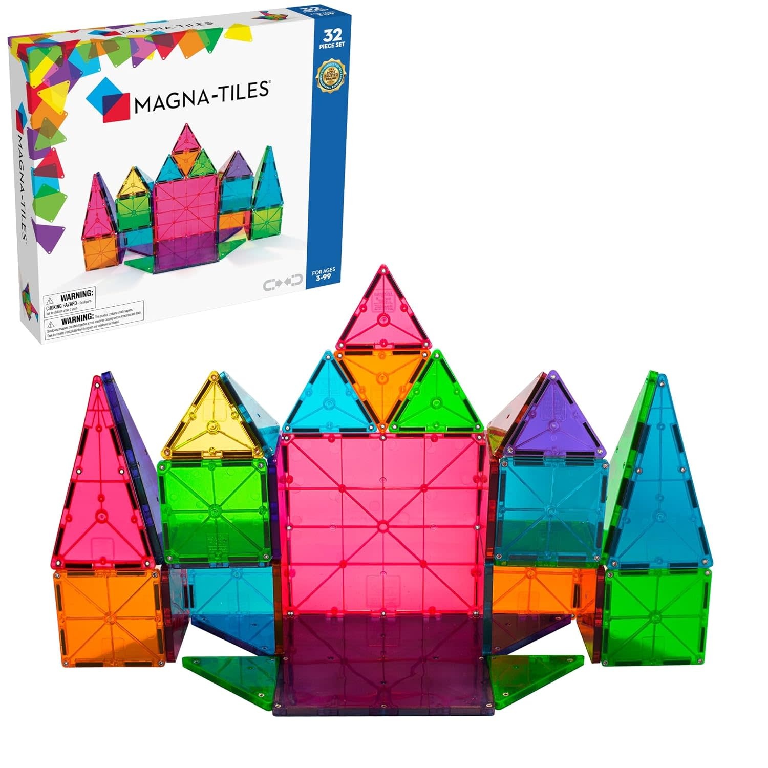 Magna-Tiles Classic 32 Piece Set