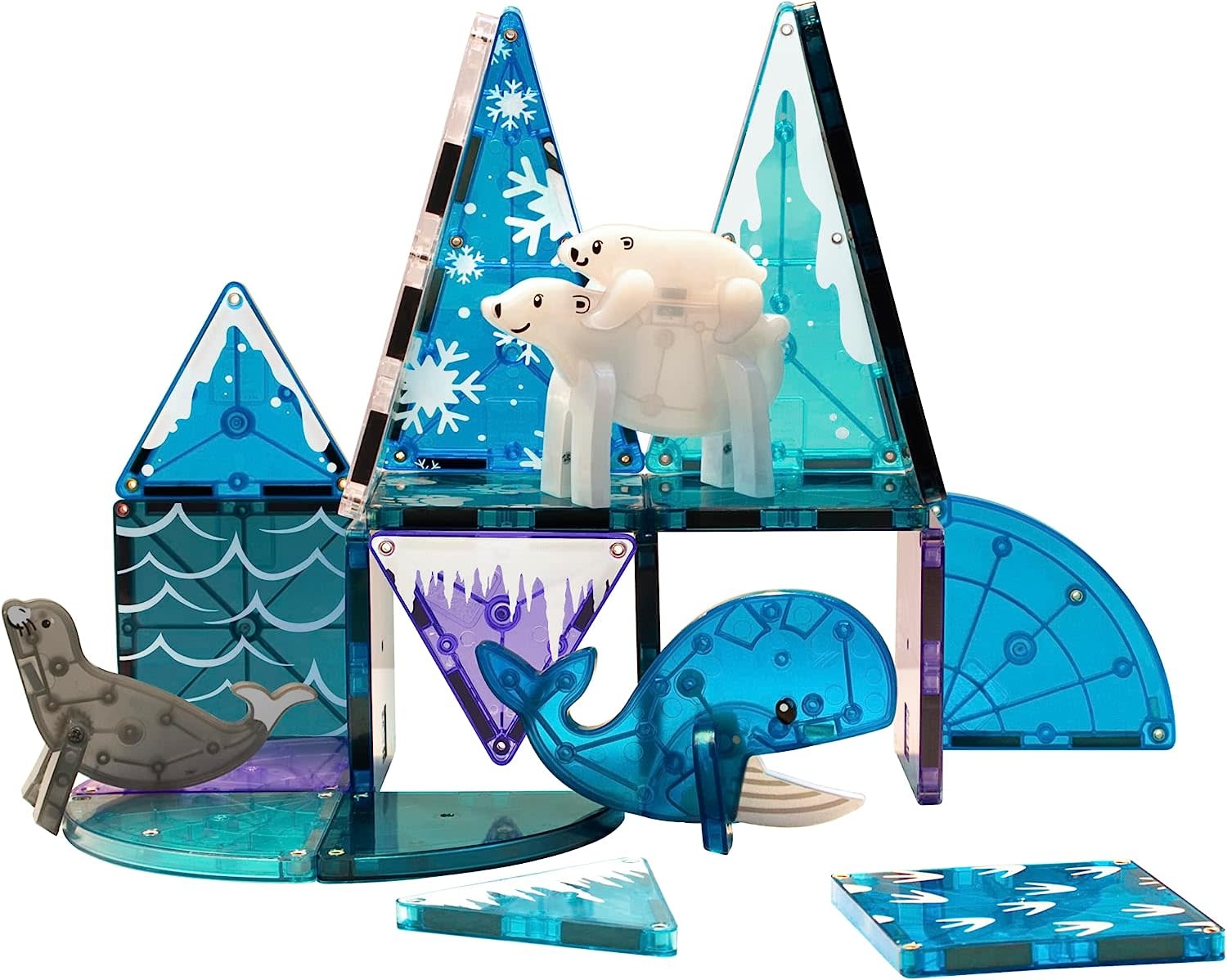 Magna-Tiles Magna-Tiles Arctic Animals 25 Piece Set