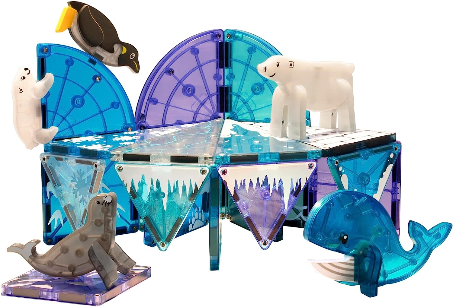 Magna-Tiles Magna-Tiles Arctic Animals 25 Piece Set