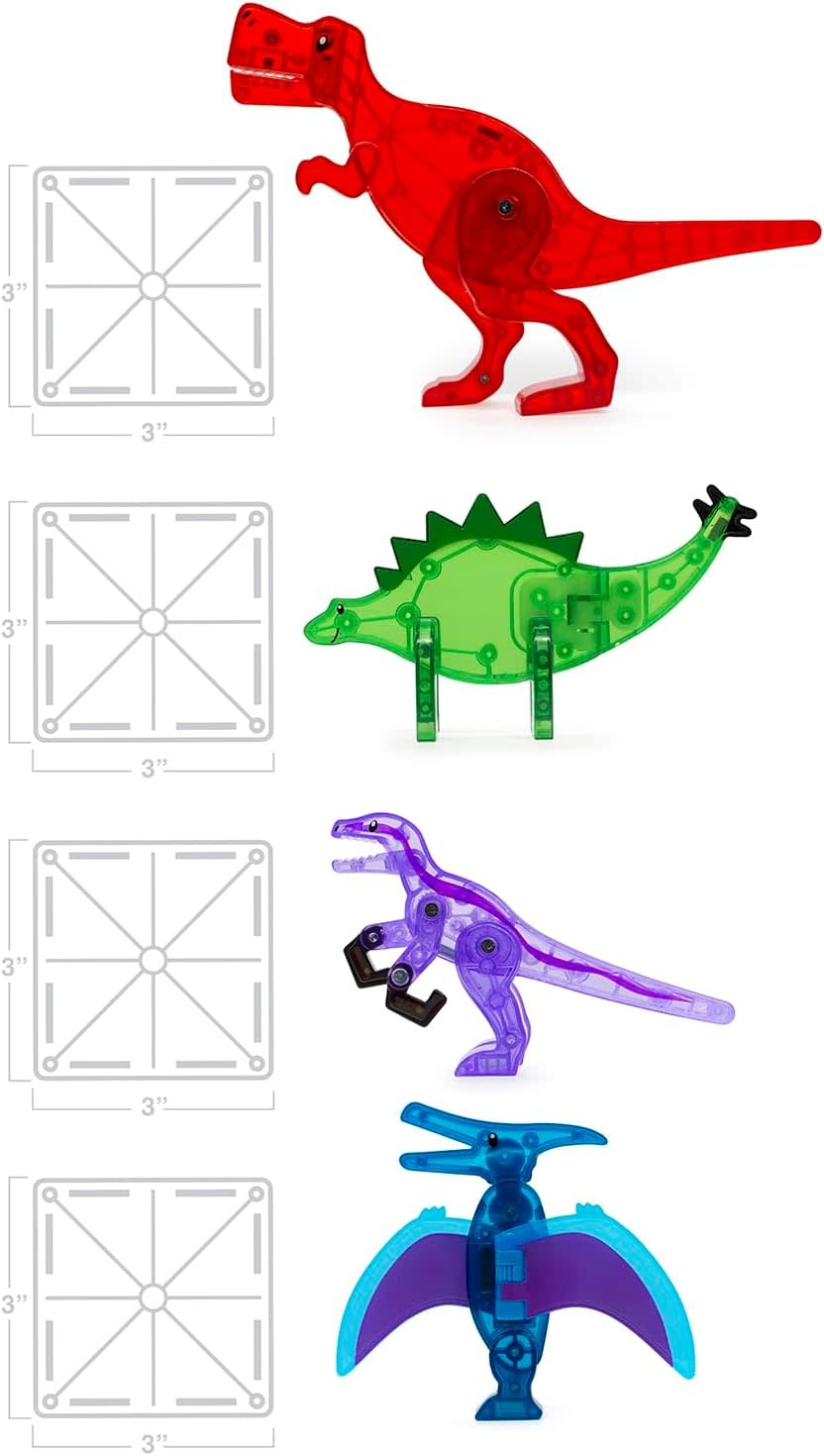 Magna-Tiles Dino World 40 Piece Set
