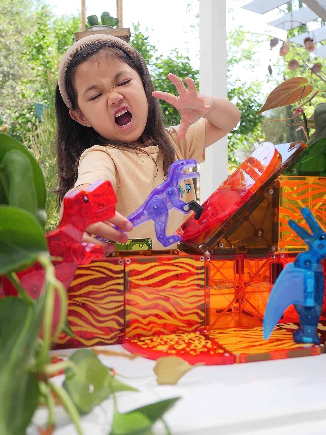Magna-Tiles Dino World 40 Piece Set