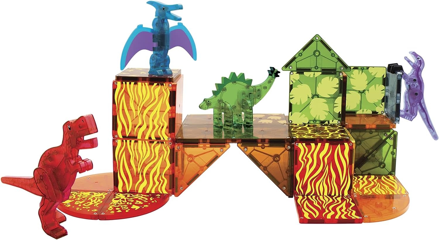 Magna-Tiles Dino World 40 Piece Set