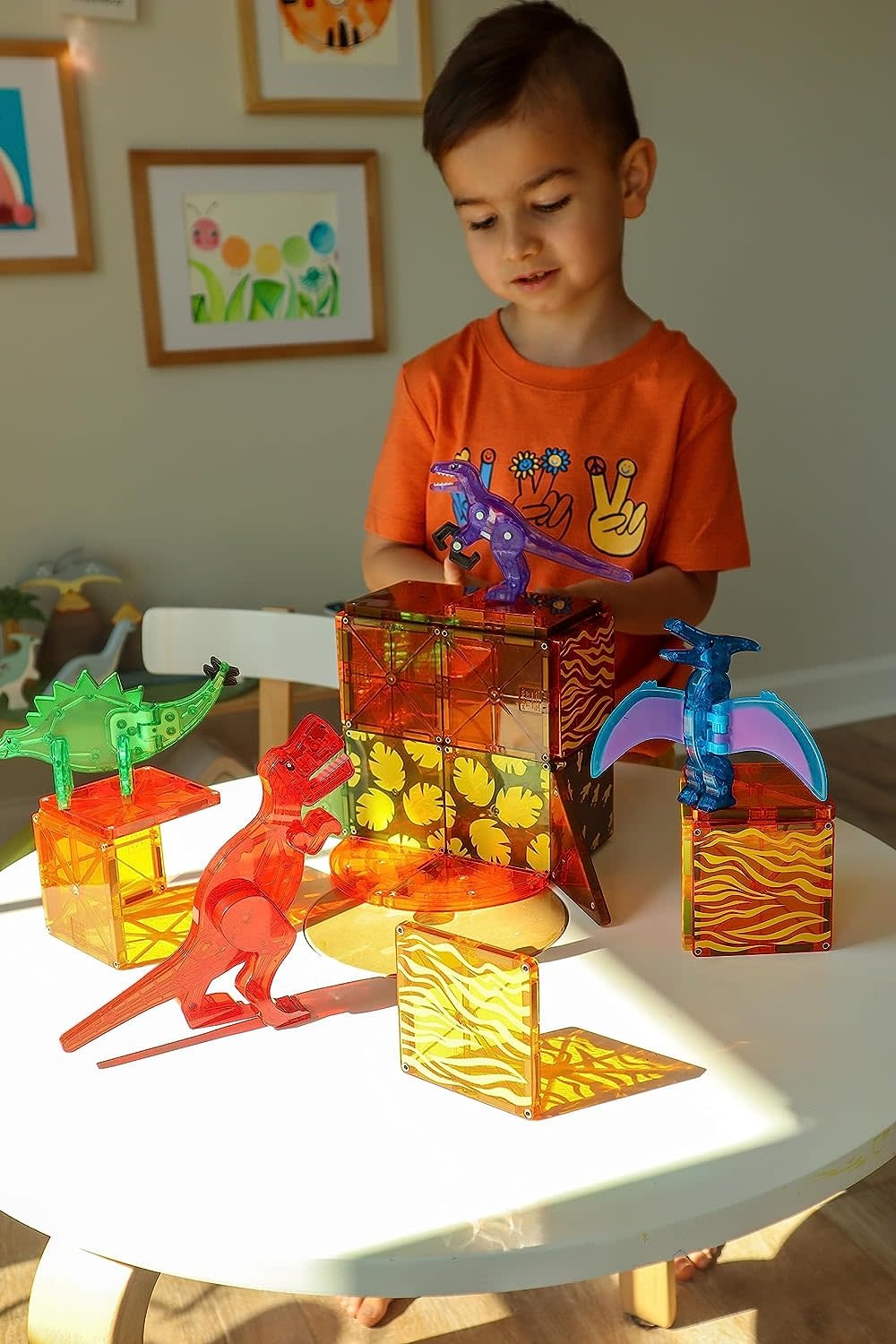 Magna-Tiles Dino World 40 Piece Set