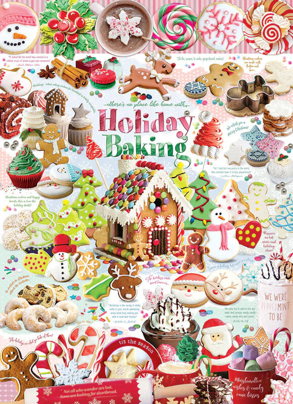 Cobble Hill Puzzles Cobble Hill Puzzle 1000pc Holiday Baking