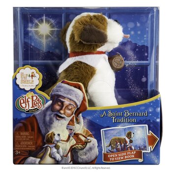 Elf on the Shelf Pets: A St. Bernard Tradition