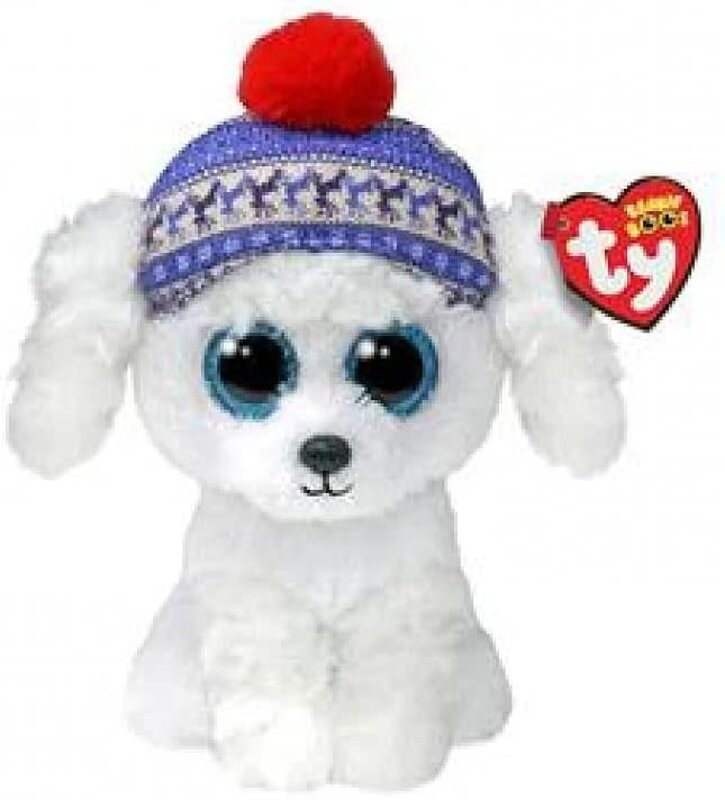 Ty Ty Beanie Boo Regular Christmas Sleighbell Dog