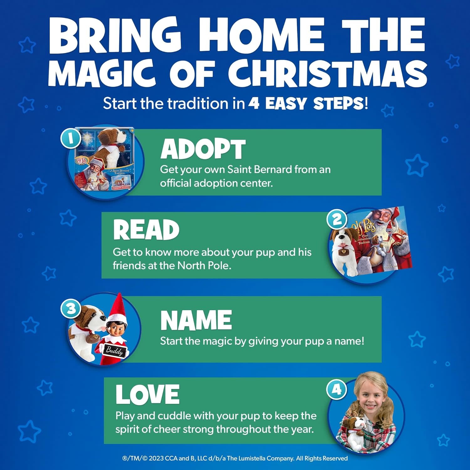 Elf on the Shelf Pets: A St. Bernard Tradition