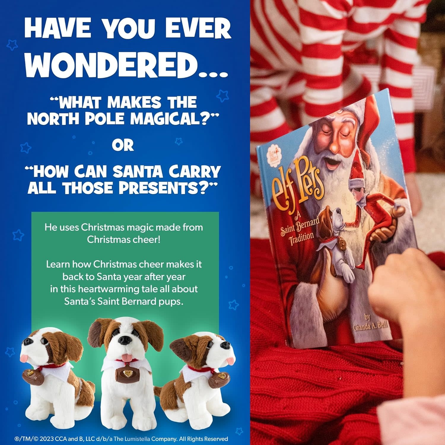 Elf on the Shelf Pets: A St. Bernard Tradition