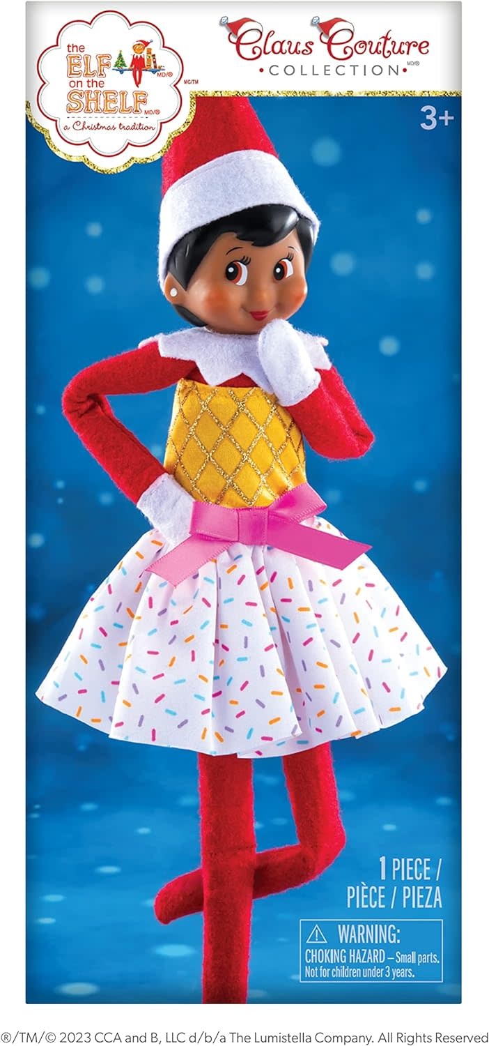 Elf on the Shelf Outfit Ice Cream Party Dress