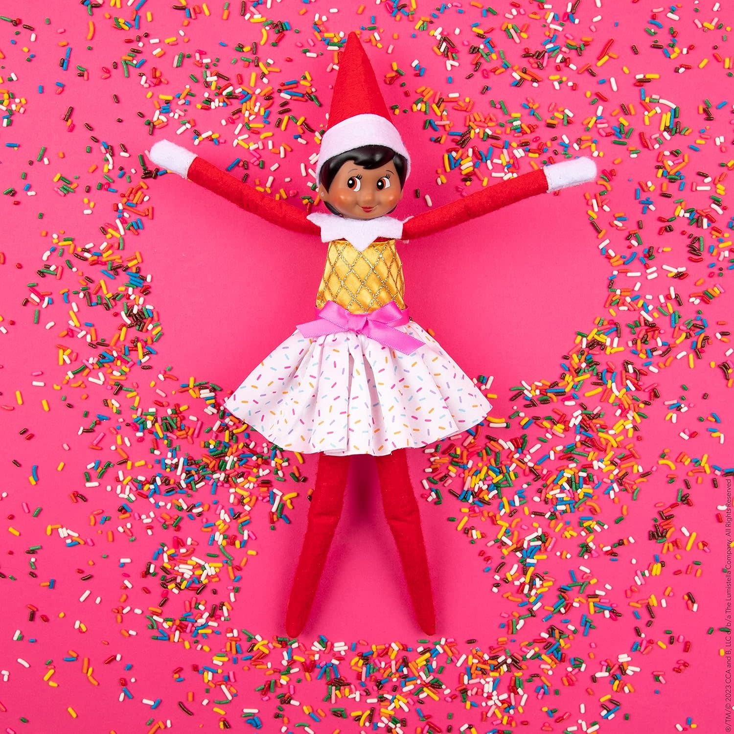 Elf on the Shelf Outfit Ice Cream Party Dress
