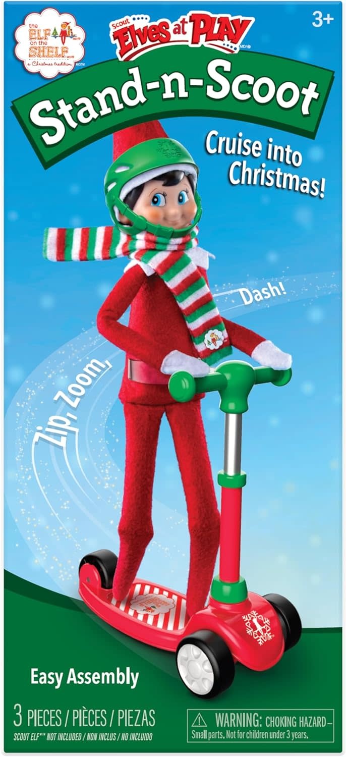 Elf on the Shelf Stand-n-Scoot