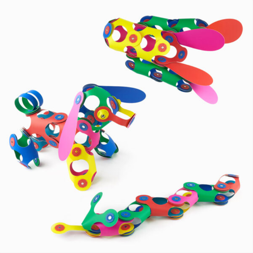Clixo Magnetic Play: Rainbow Pack 42pc