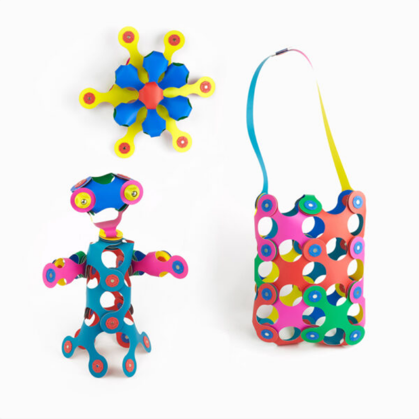Clixo Magnetic Play: Rainbow Pack 42pc