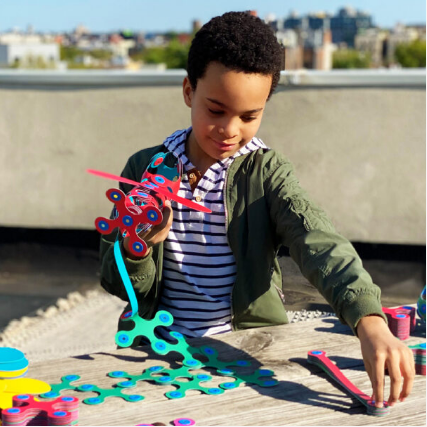 Clixo Magnetic Play: Rainbow Pack 42pc