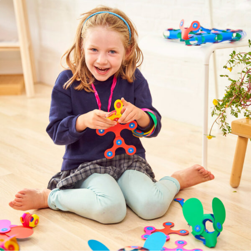 Clixo Magnetic Play: Rainbow Pack 42pc