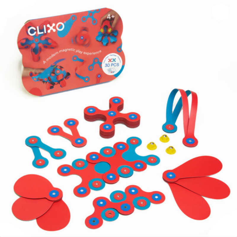 Clixo Magnetic Play: Crew Pack 30pc