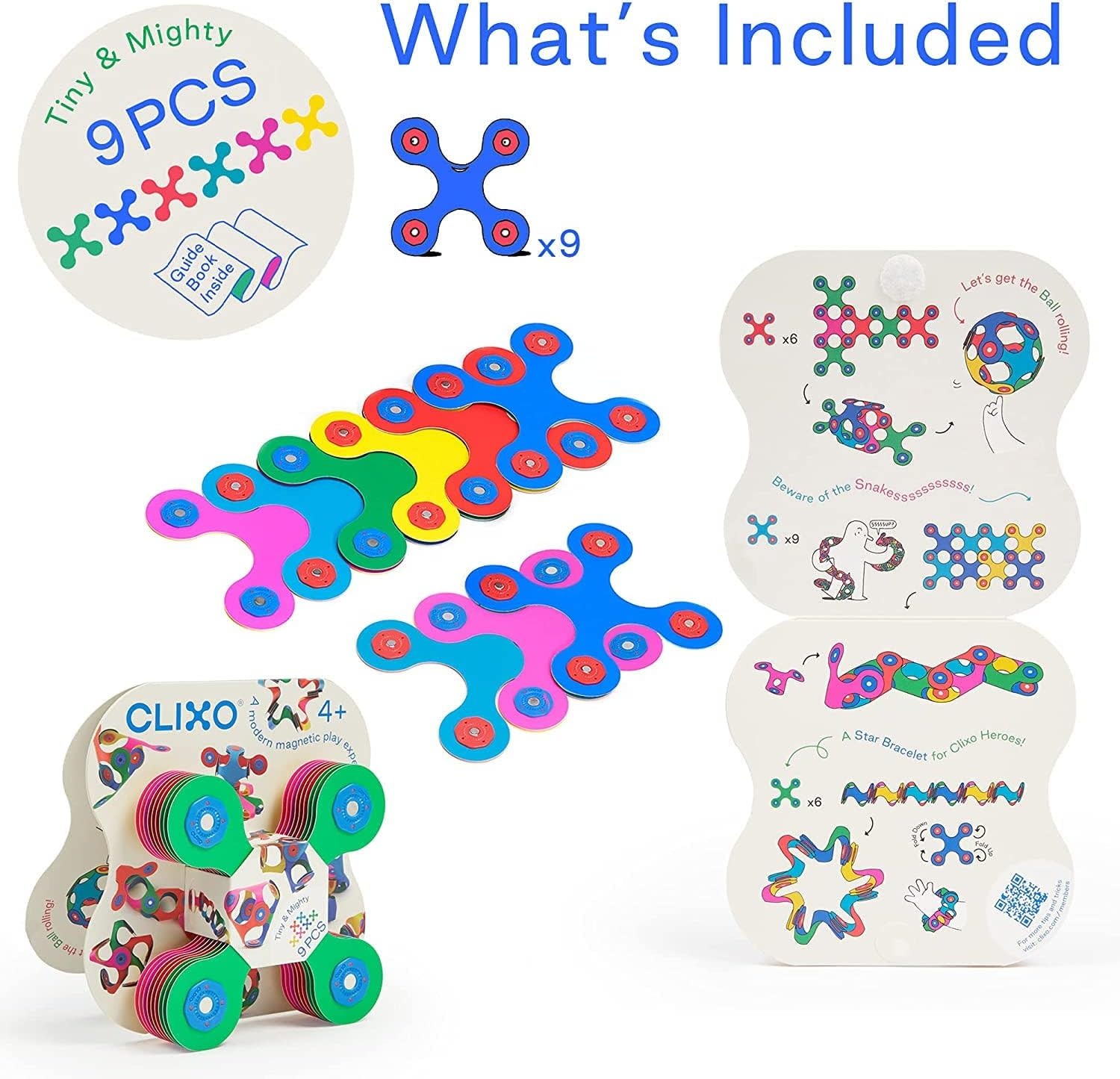 Clixo Magnetic Play: Tiny & Mighty