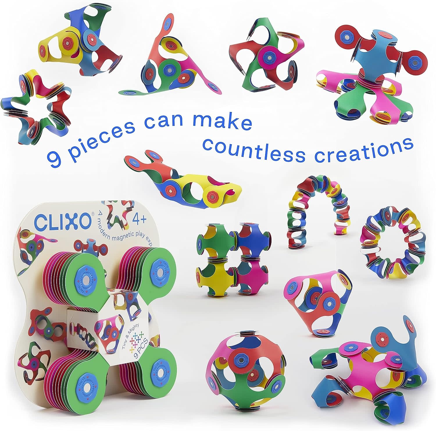 Clixo Magnetic Play: Tiny & Mighty