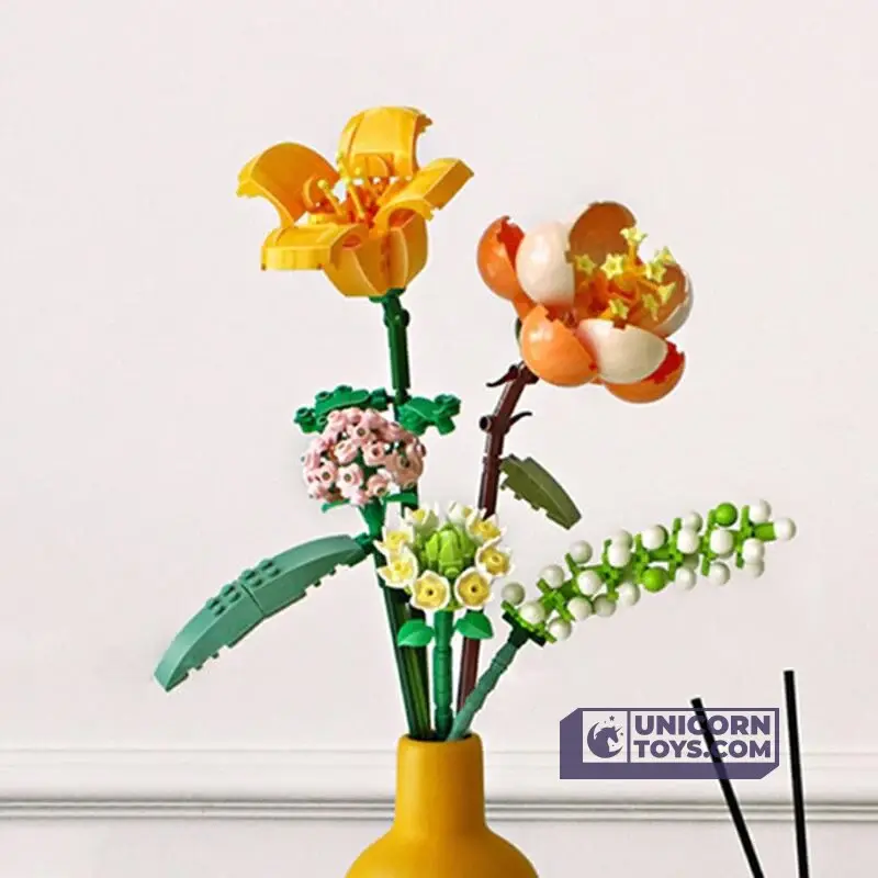 LOZ Blocks Flowers: Hibiscus Lily