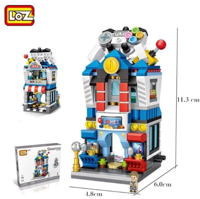 LOZ Blocks Street Mini: Game Centre