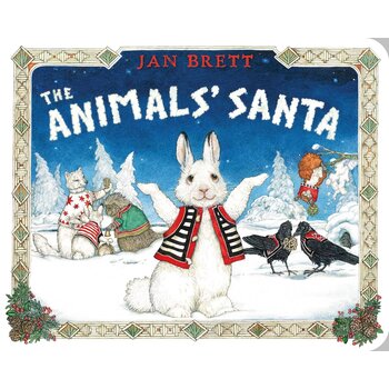 The Animals' Santa Jan Brett Board Book