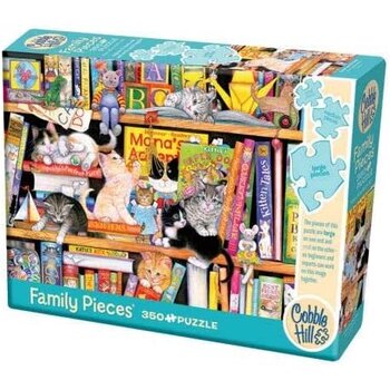 Cobble Hill Puzzles Cobble Hill Family Puzzle 350pc Storytime Kittens