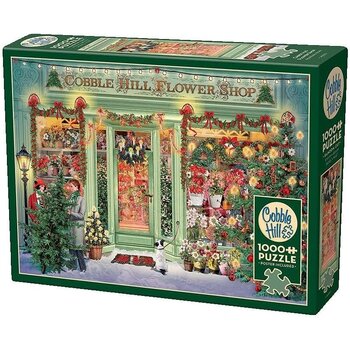 Cobble Hill Puzzles Cobble Hill Puzzle 1000pc Christmas Flower Shop