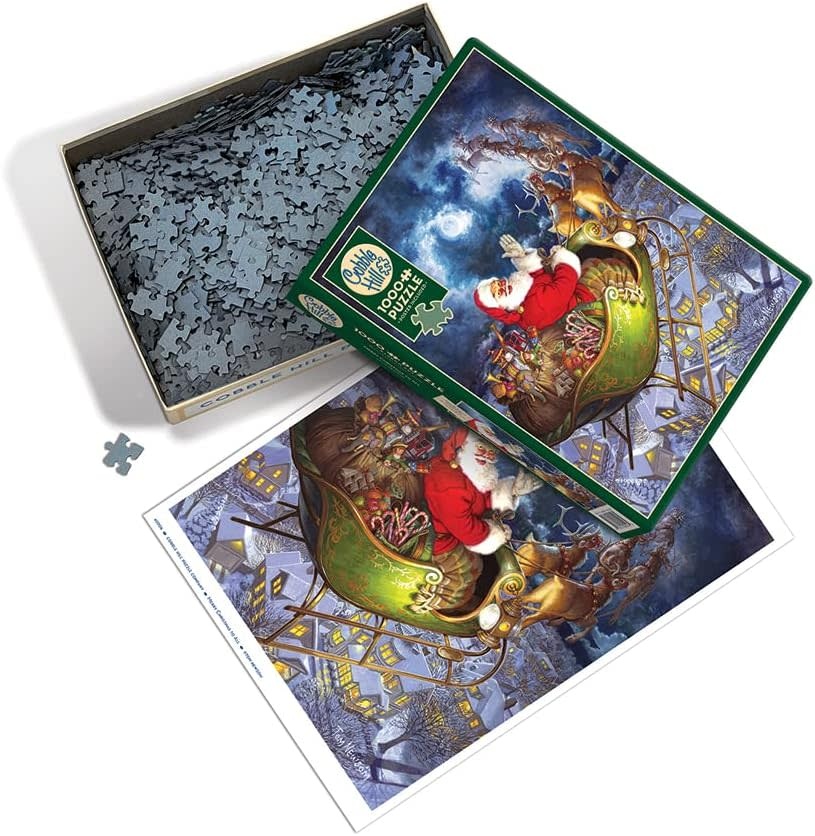Cobble Hill Puzzles Cobble Hill Puzzle 1000pc Merry Christmas to All
