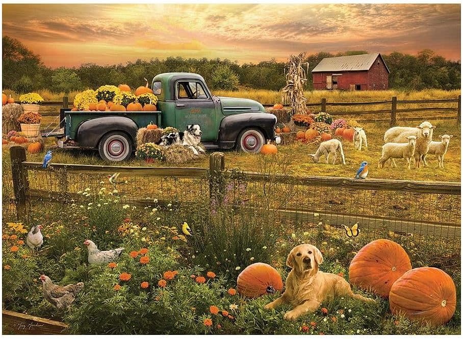 Cobble Hill Puzzles Cobble Hill Puzzle 1000pc Harvest Time