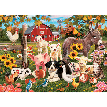 Cobble Hill Puzzles Cobble Hill Family Puzzle 350pc Family Farm