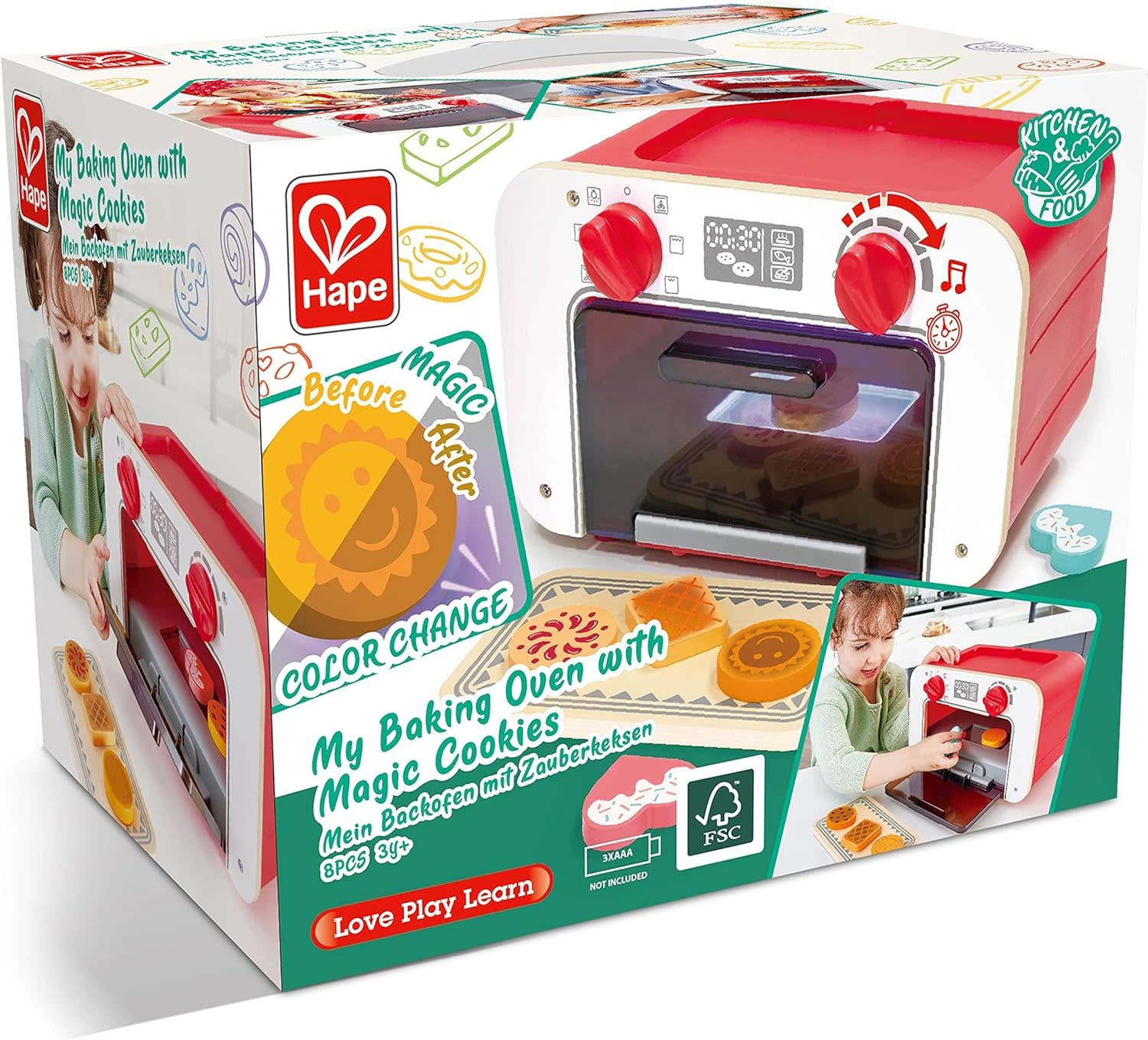 Hape Toys Hape My Baking Oven with Magic Cookies