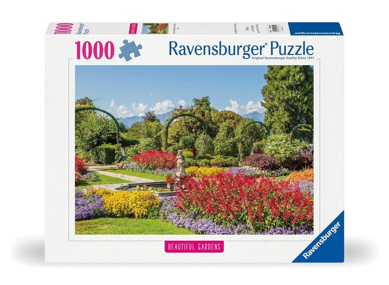 Ravensburger Ravensburger Puzzle 1000pc Park of Villa Pallavicino, Italy